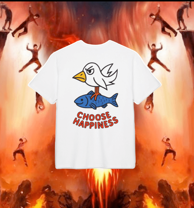 Choose Happiness - T shirt - Mind Of MaxiT-Shirt