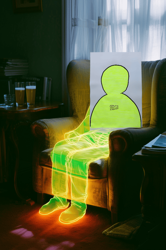 Everyting About You Is Important - Poster in Frame - Mind Of MaxiPrint Material