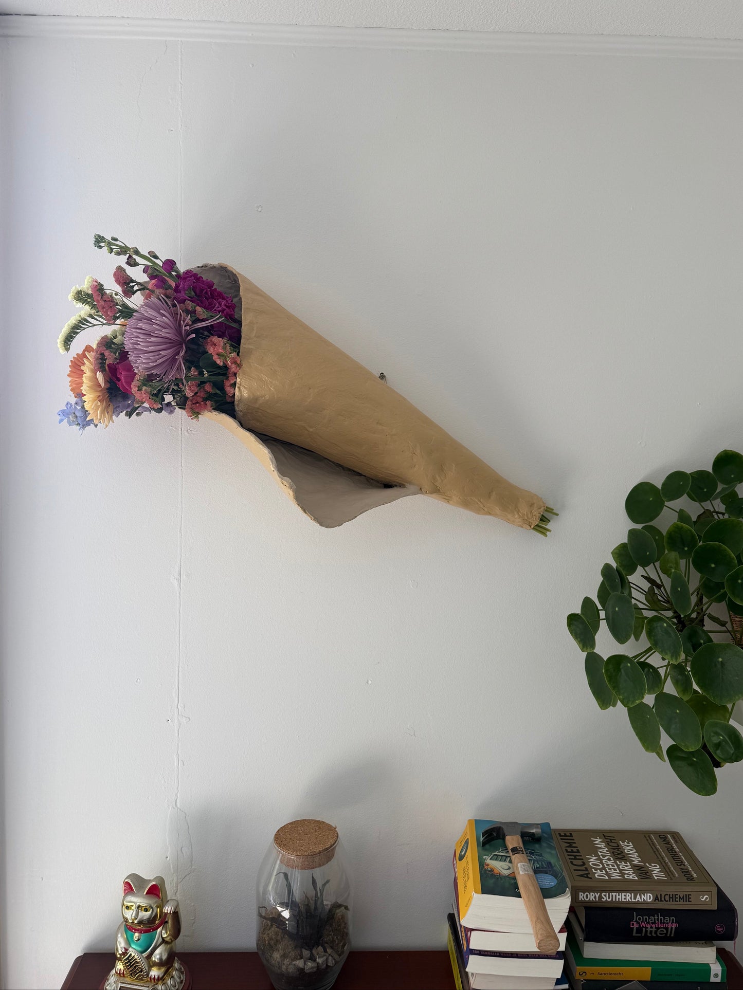 Flower Wall Vase - Fresh Flowers - Mind Of Maxi
