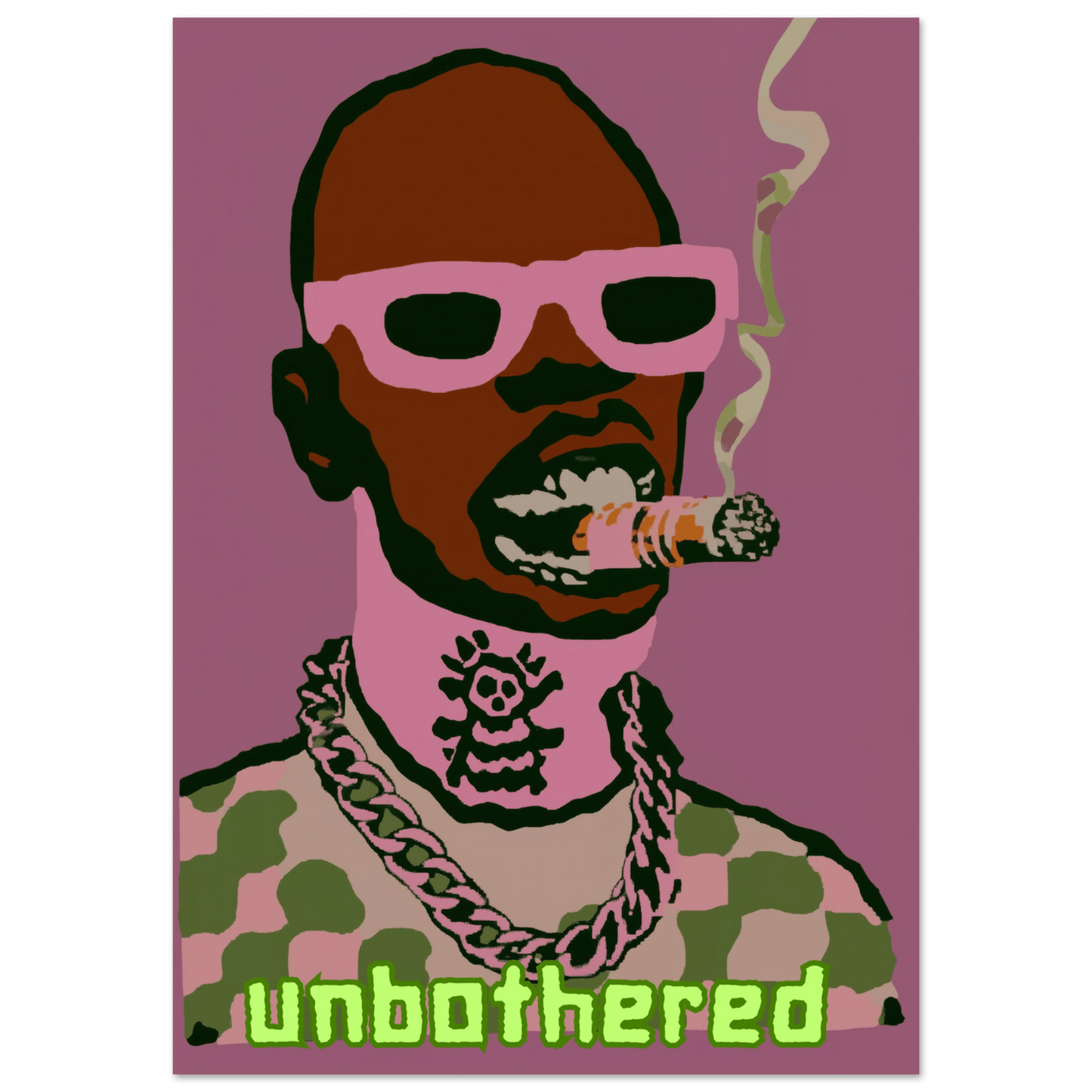 Unbothered - Poster - Mind Of MaxiPrint Material