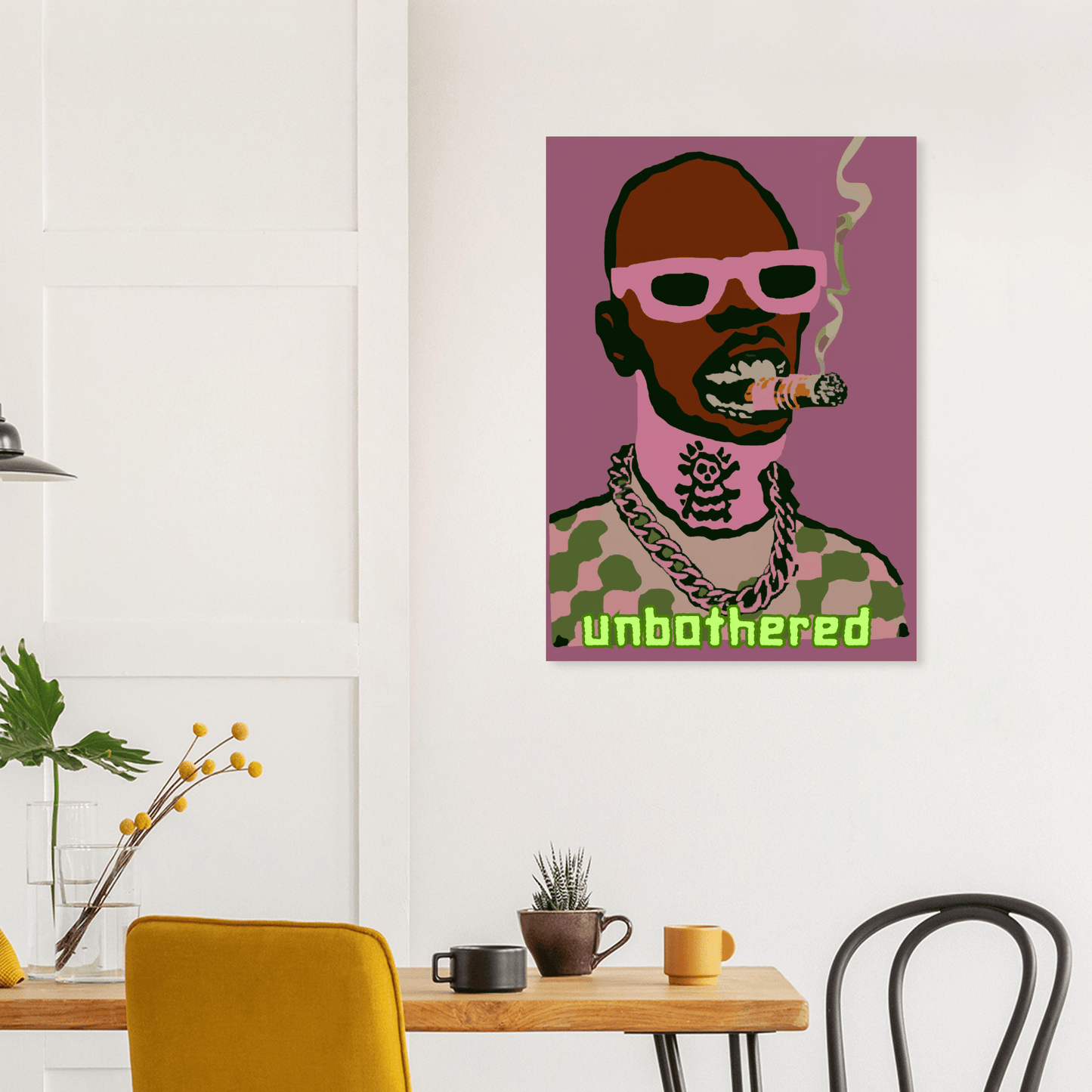 Unbothered - Poster - Mind Of MaxiPrint Material