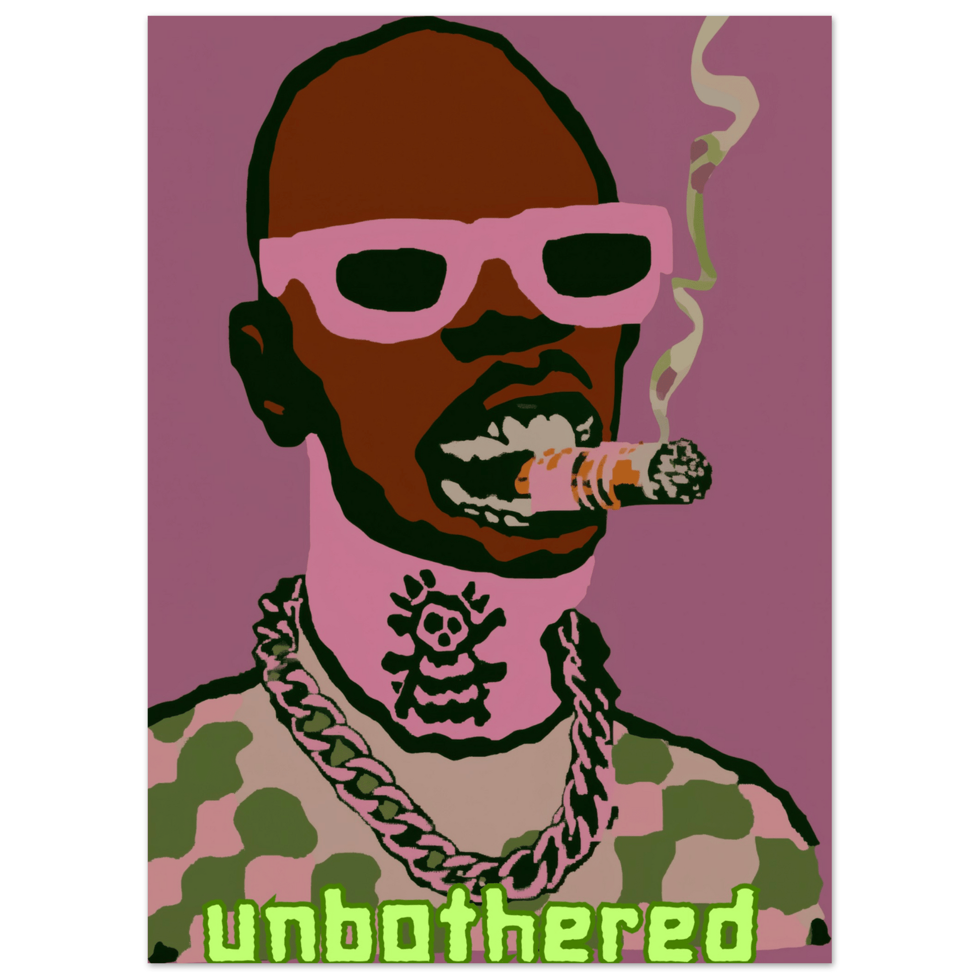Unbothered - Poster - Mind Of MaxiPrint Material