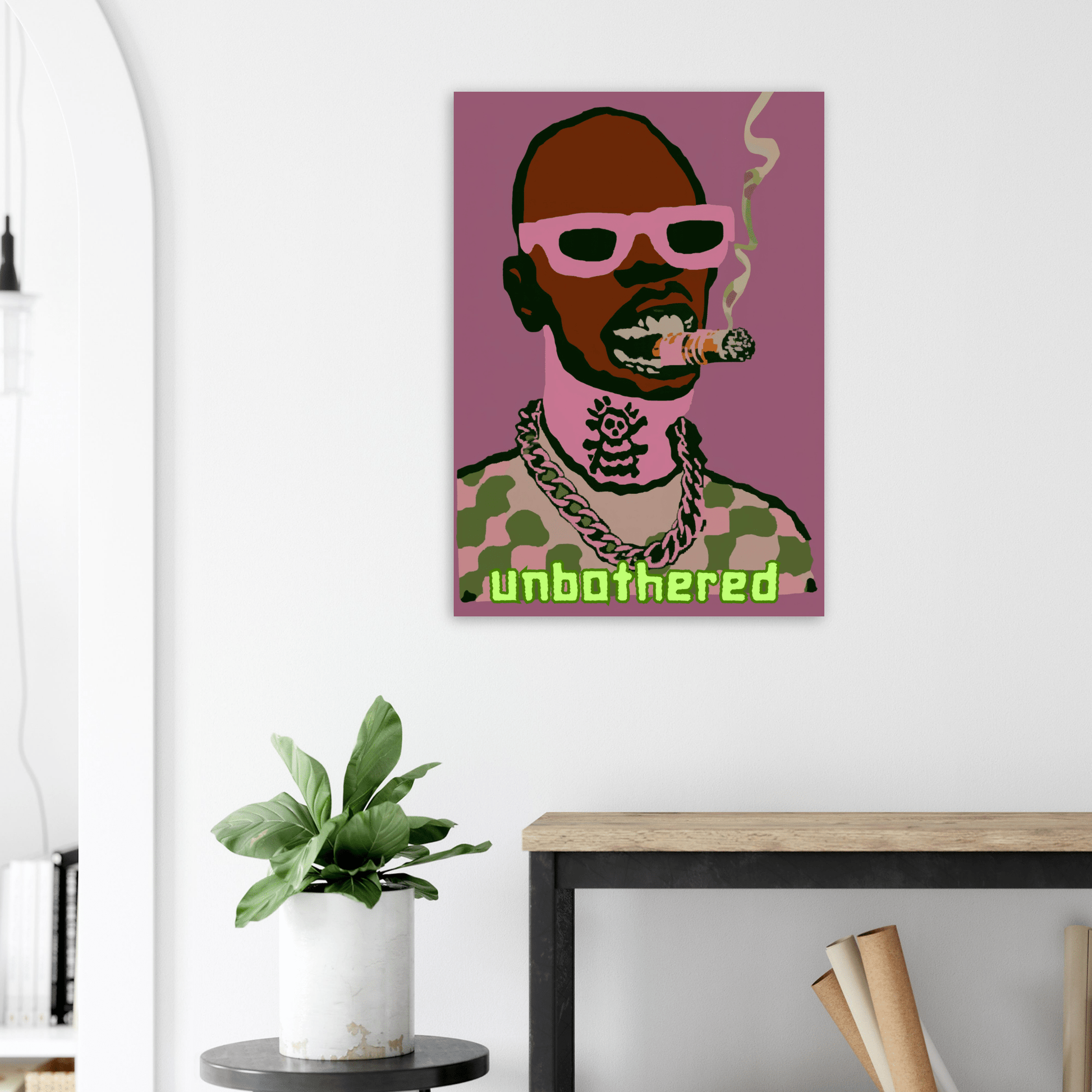 Unbothered - Poster - Mind Of MaxiPrint Material